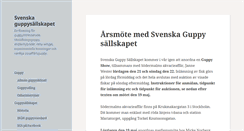 Desktop Screenshot of guppy.se