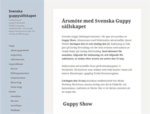 Tablet Screenshot of guppy.se